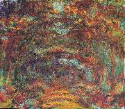 Claude Monet The rose way in Giverny china oil painting artist